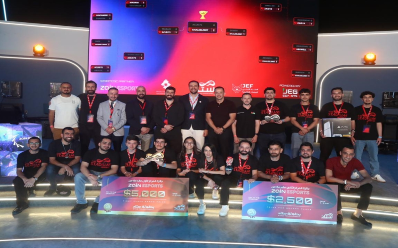 مركز زين للرياضات الإلكترونية يرعى بطولة STAD Tournament بحضور صانع المحتوى الرياضي بلال حداد
